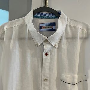 XXL, 32 Bar Blues, Short Sleeve Linen Shirt